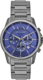 Armani Exchange - Chronograph Gunmetal/Blue Watch