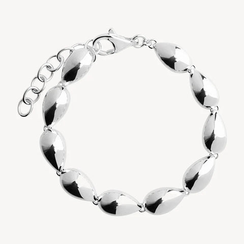 Najo - Sunshower Link Bracelet Silver