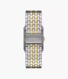 Fossil - Carraway Three-Hand Two-Tone Stainless Watch