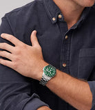 Fossil - Green Dive-Three Hand Date Stainless Steel