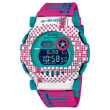 Casio - Retro Vibes Pink/Blue Case Watch
