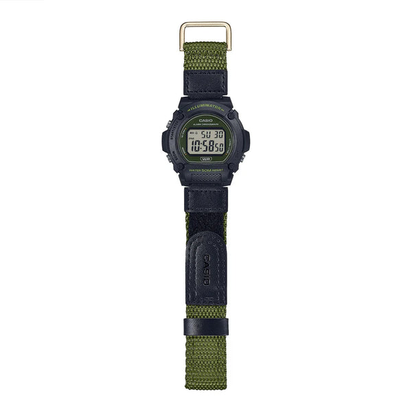 Casio Digital Velcro Band watch Green Black – Brent Weatherall
