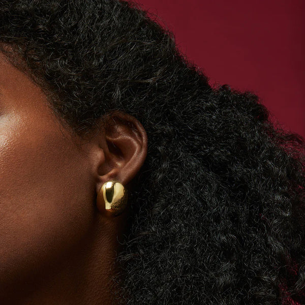 Najo Stardust Yellow gold earrings main image 1