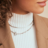 Edblad - Oblique Necklace Steel