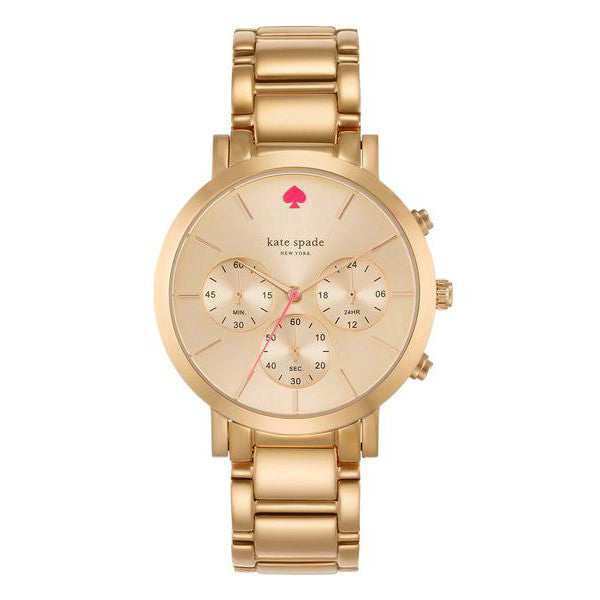 Kate Spade Gramercy Grand Chronograph Rose Watch