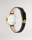 Ted Baker - Amieyy Black Magnolia Detail Watch