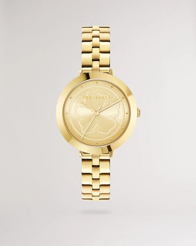 Ted Baker - Ammiee Gold Magnolia Dial Bracelet Watch