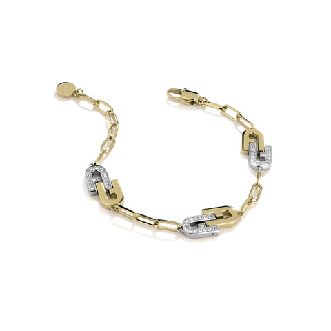 Furla Jewellery - Two Tone Double Arch Bracelet