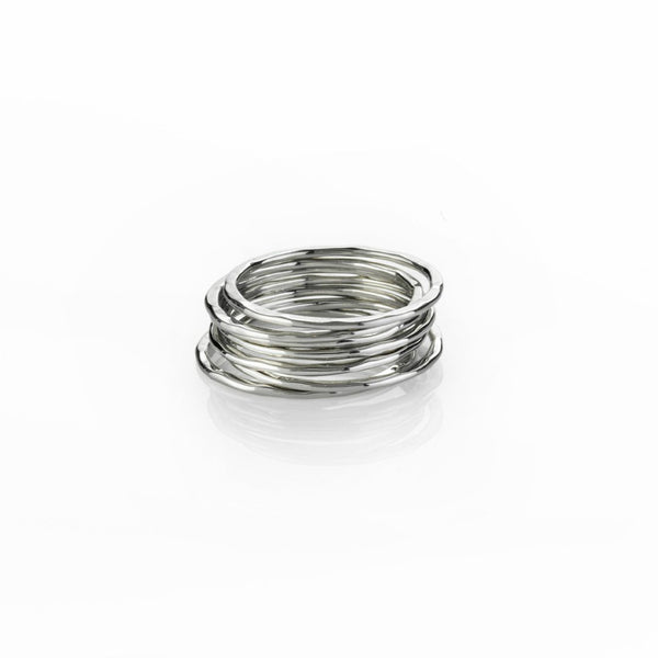 Boh Runga Lil Perfect Circle Stacker Rings Brent Weatherall Jeweller