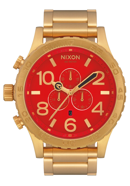 Nixon - 51-30 Chrono Gold/Red
