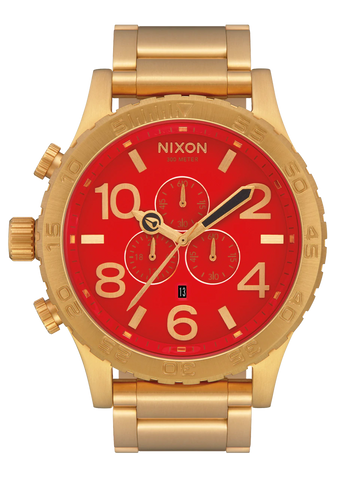 Nixon - 51-30 Chrono Gold/Red