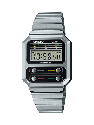 Casio - Vintage A100 Silver Watch