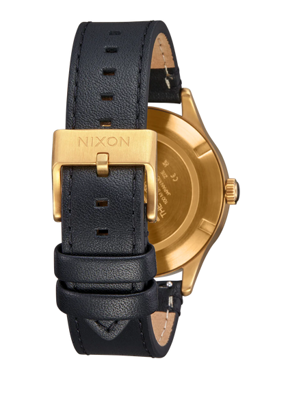 Nixon sentry gold outlet black