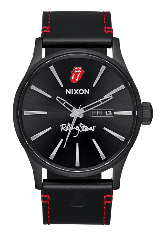 Nixon - Rolling Stones Sentry Leather Watch