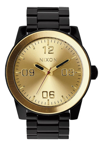 Nixon - Corporal Stainless Steel Watch - All Gold/Black