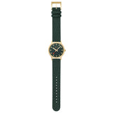 Mondaine - Classic Forest Green Textile 36mm Watch