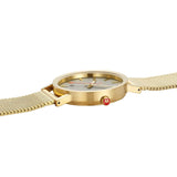 Mondaine - Classic 36mm Gold/Gray Stainless Steel Watch