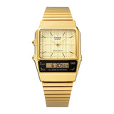 Casio - Vintage Duo Dial Gold Watch