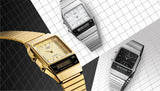 Casio - Vintage Duo Dial Gold Watch