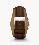 Fossil - Coachman Chronograph Brown Leather Watch