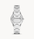 Fossil - Stella Three-Hand Date Stainless Steel Watch