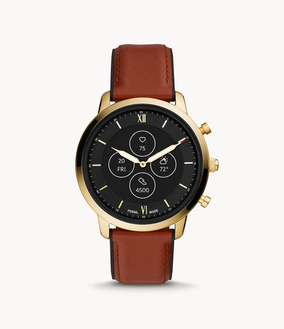 Fossil - Hybrid Smartwatch Neutra Brown Leather