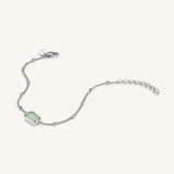 Rosefield Jewellery - Organic Jemstone Silver Bracelet