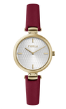 Furla - New Pin Gold/Red Leather