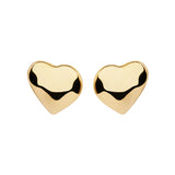 Najo - Amore Stud Earrings Gold Plated