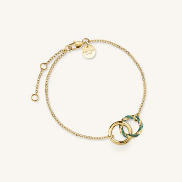 Rosefield Jewellery - Emerald Duo Bracelet Gold