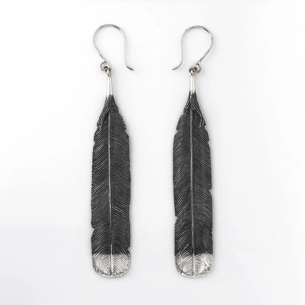 Nick Von K - Huia Feather Earrings