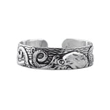 Nick Von K - Epic Kraken Cuff in Stainless Steel