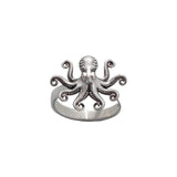 Nick Von K - Mini Kraken Octopus ring in Sterling Silver
