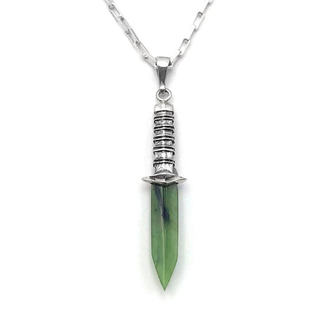 Nick Von K - Pounamu Dagger Pendant