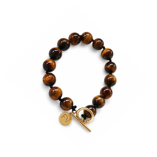 Fabuleu Voux - Tigers Eye Polished Bracelet