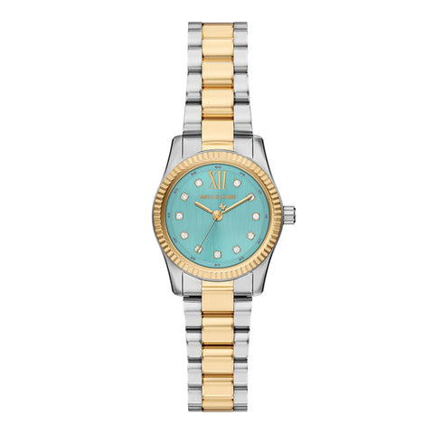Michael Kors - Lexington Round Blue Dial Watch
