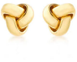 Brent Weatherall Jewellery - 9ct Yellow Gold Hollow 8mm Knot Studs
