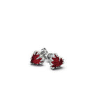 Stolen Girlfriends Club - Love Claw Earrings Garnet
