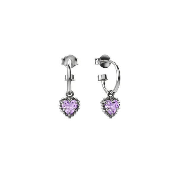 Stolen Girlfriends Club - Dahlia Heart Anchor Earrings