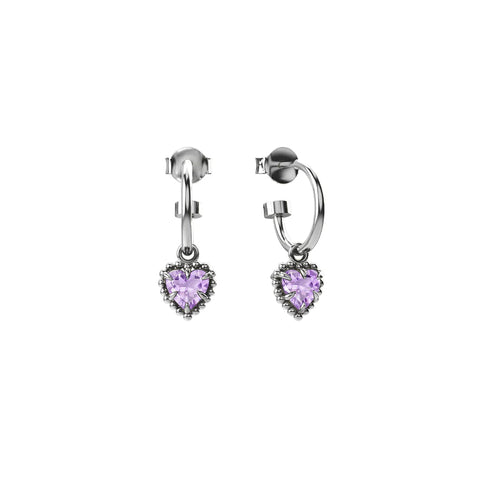Stolen Girlfriends Club - Dahlia Heart Anchor Earrings