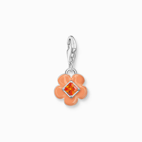 Thomas Sabo CHARMISTA - Charm 3D Orange Flower