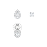 Swarovski Jewellery - Attract Asymmetrical Mix Studs Set