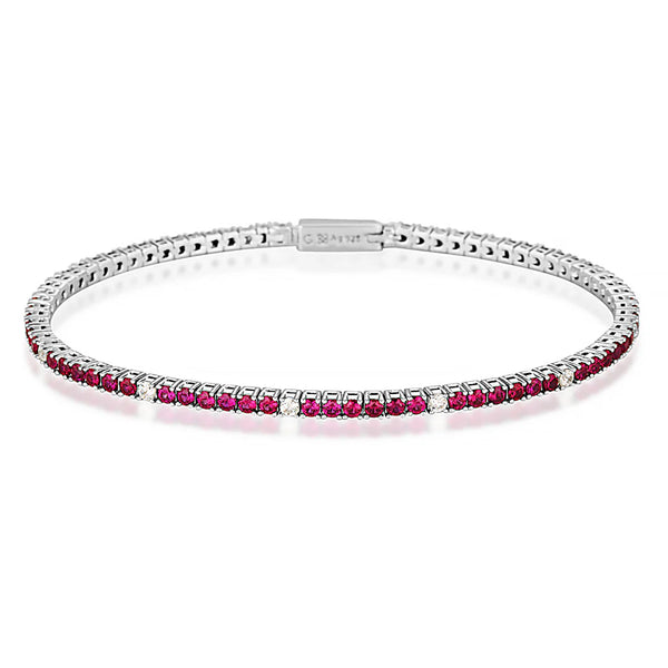 Georgini - Milestone Red Cubic Zirconia Tennis Bracelet