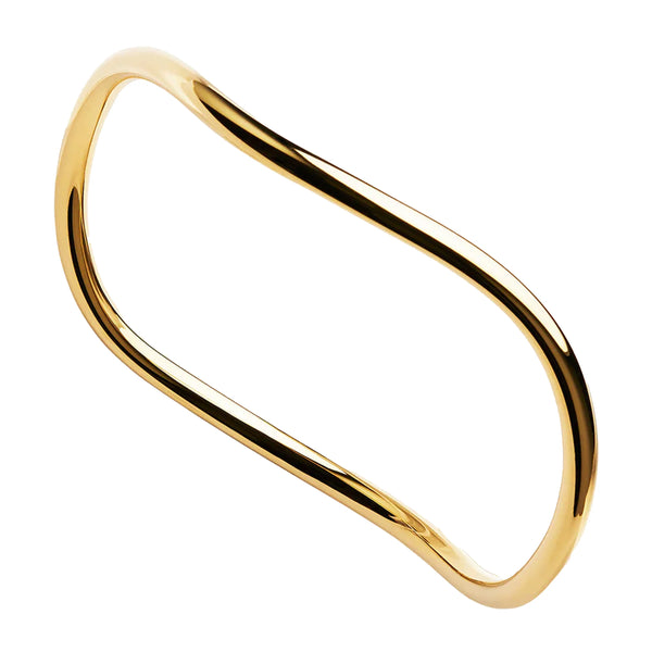 Najo - Island of Dreams Bangle Gold Plated 68mm