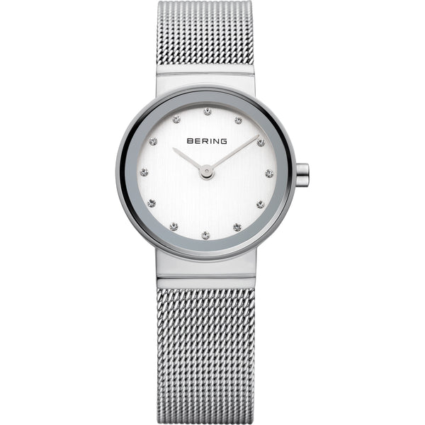 Bering - Classic Ladies Silver Mesh Watch