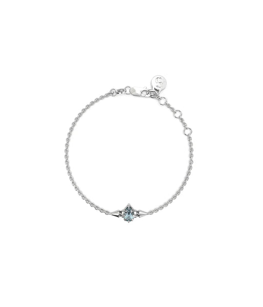 Stolen Girlfriends Club - Precious Punk Droplet Bracelet Silver