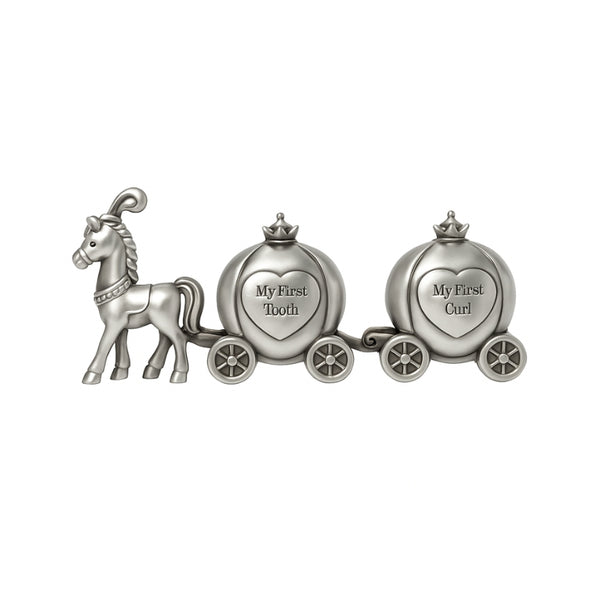 Children's Horse & Carriage 1st Tooth and Curl Set
