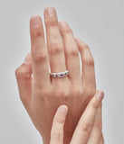 Stolen Girlfriends Club - Halo Cluster Ring Mystic Quartz