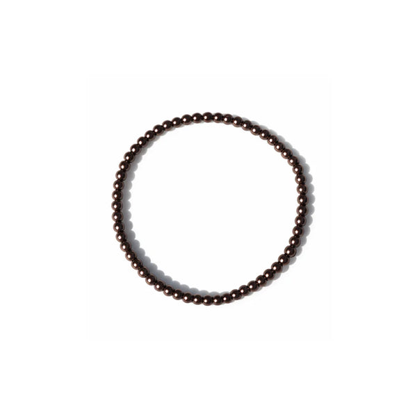 Fabuleux Vous - Perle Petite Mocha Pearl Stretchy Bracelet