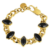 Dyrberg Kern - Zelko Bracelet Gold & Black